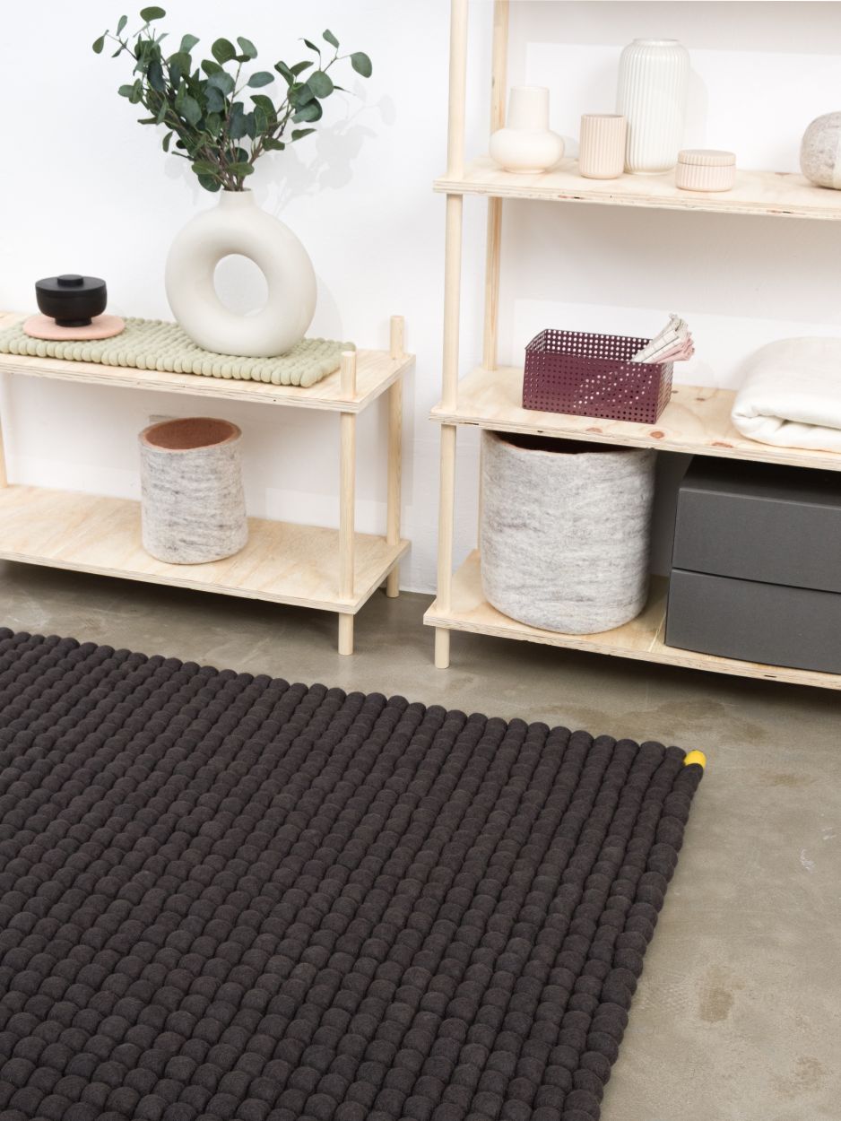 Big One Rectangulaire Tapis en feutre 200 x 300 cm myfelt