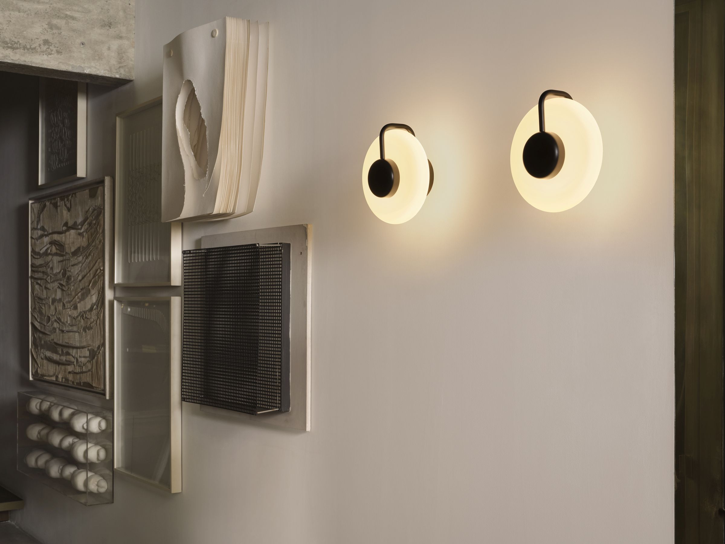 Tratto Applique murale noir Kdln