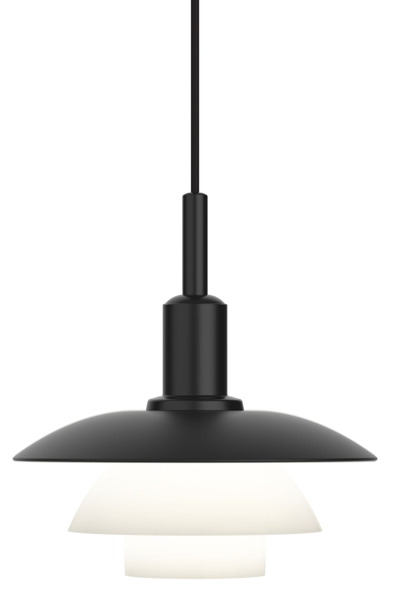 PH 5/5 Pendant light Lampe à suspendre NOIR / VERRE Louis Poulsen OFFRE SPECIALE