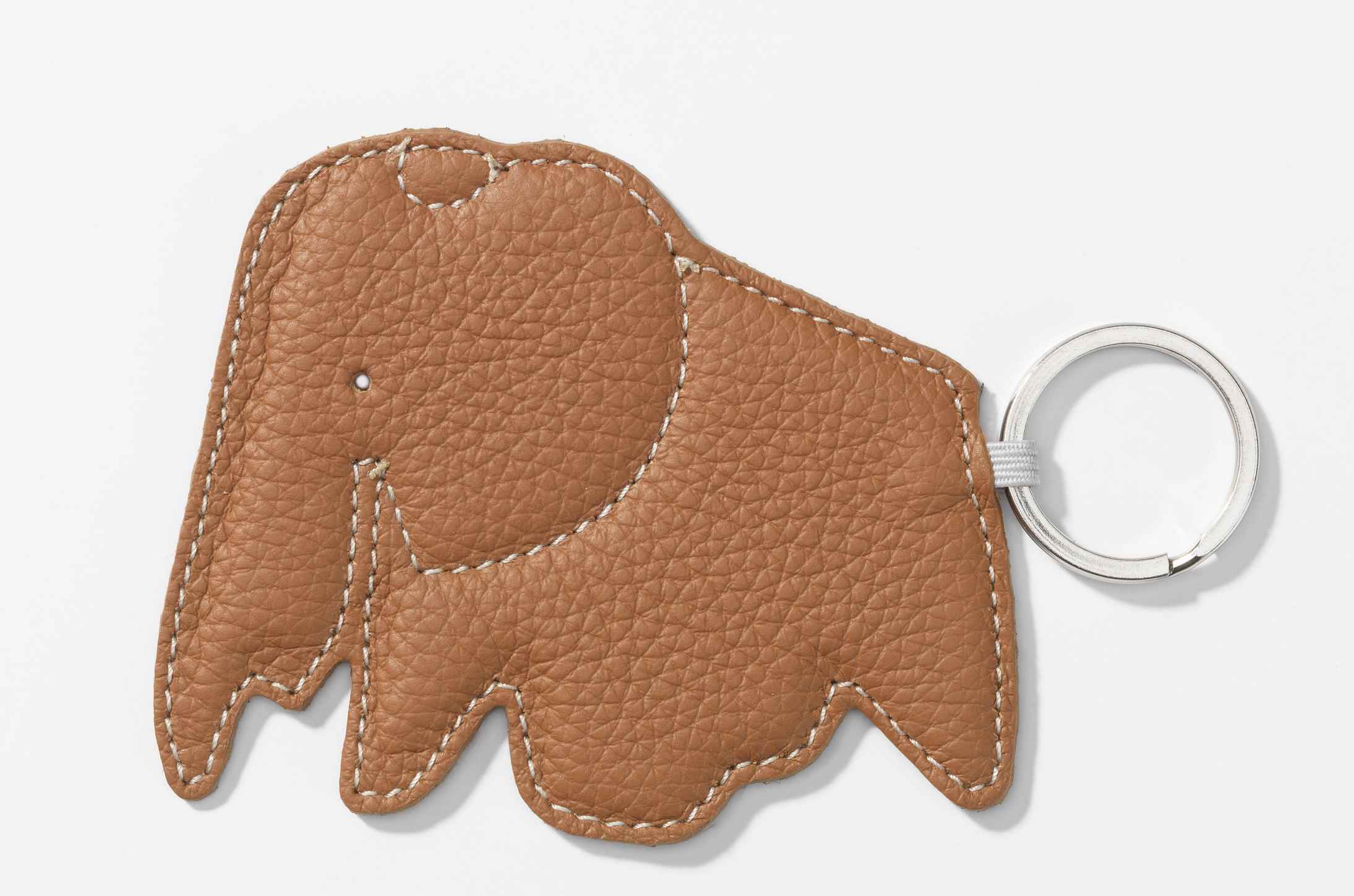 Keyring Porte-clés Elephant Vitra Cognac