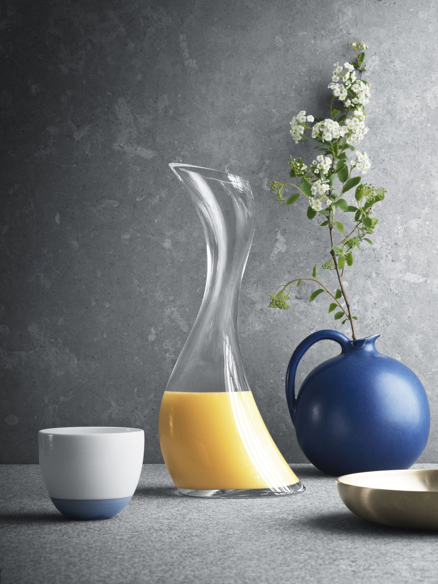 Cobra Verseuse en verre clair Georg Jensen OFFRE SPECIALE