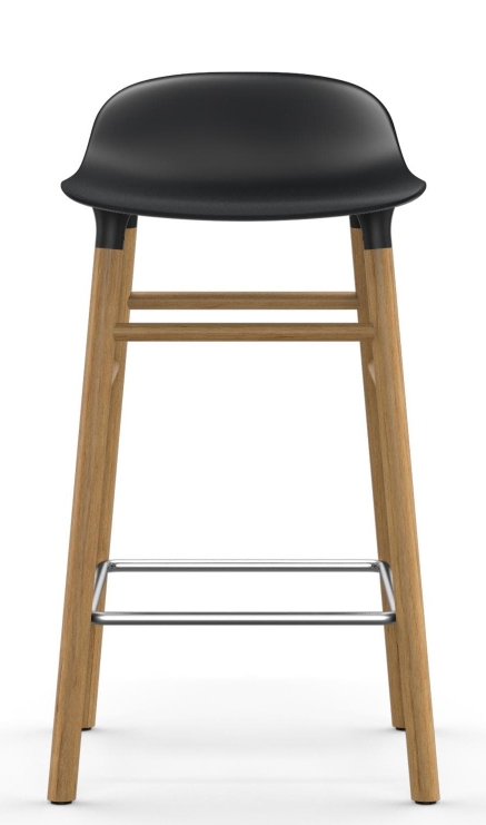 Form Barstool tabouret de bar H 65 cm Bois Normann Copenhagen