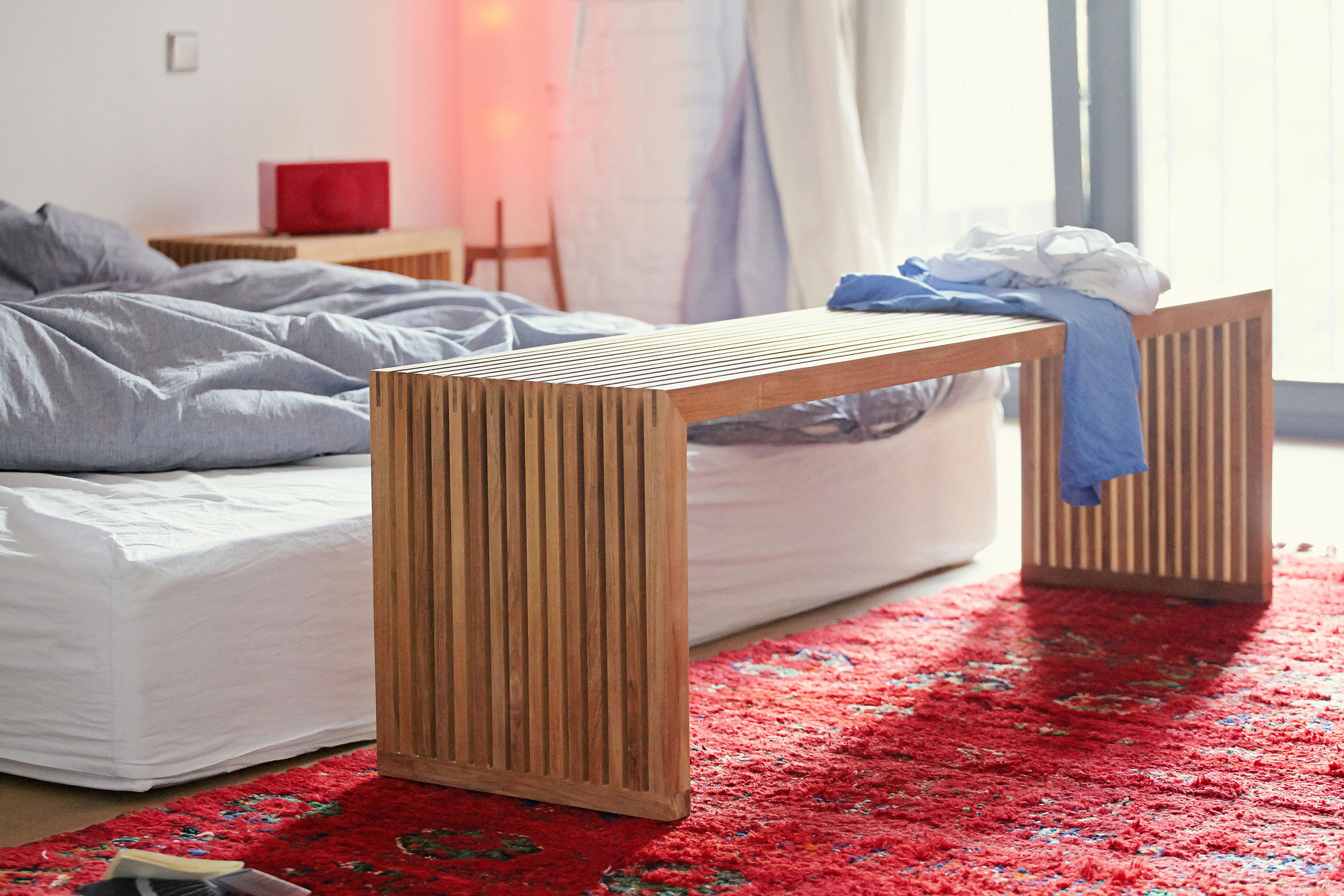 Tivoli Banc Natural Largeur 80 Jan Kurtz