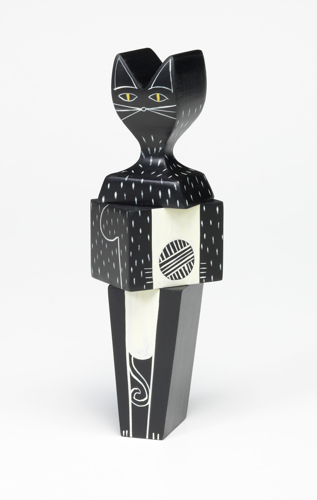 Wooden Dolls Cat / Dog Wooden figure Vitra Cat small