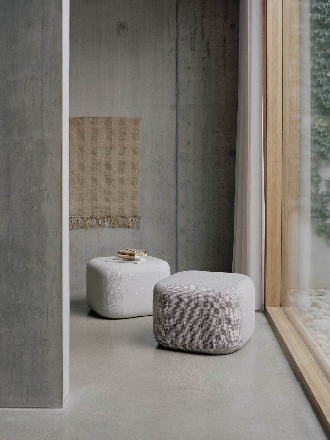 Pouf Quadro Tabouret Softline