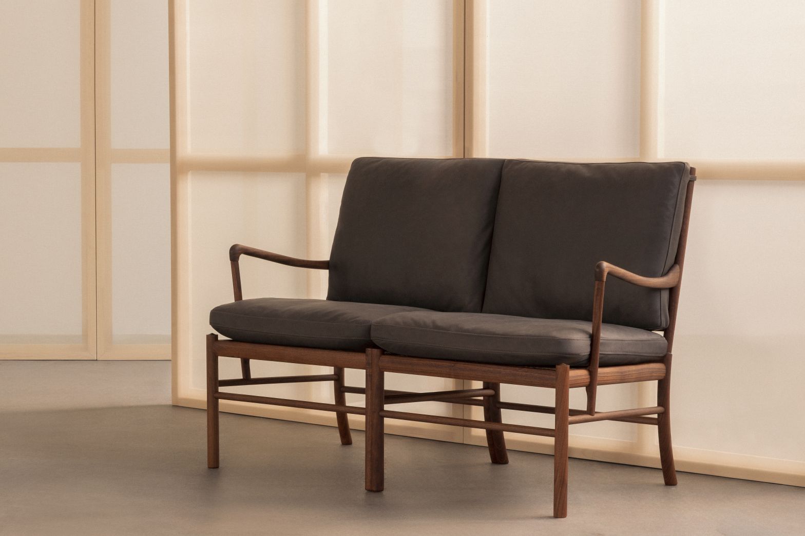 OW149-2 Colonial Canapé 2 places Carl Hansen & Søn