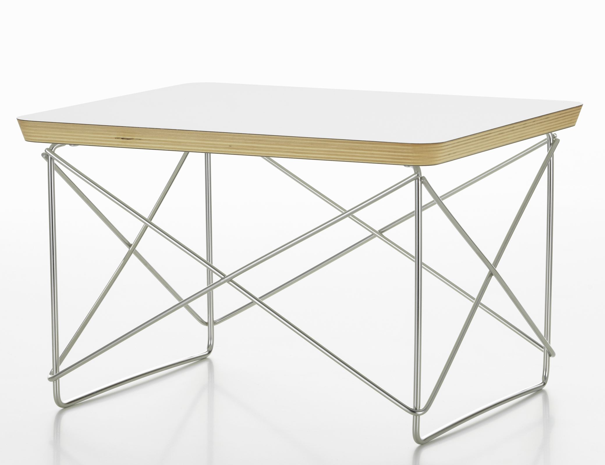 Occasional Table LTR Table d'appoint HPL Blanc Vitra NOUVELLE VERSION