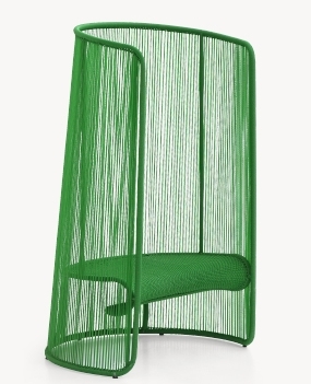 Husk L Sessel M' Afrique Collection Moroso-Grün