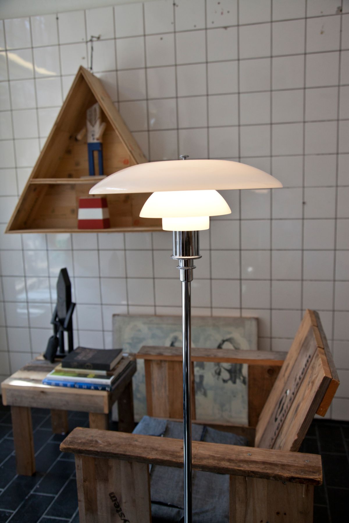 PH 3 1/2 - 2 1/2 Lampadaire Louis Poulsen