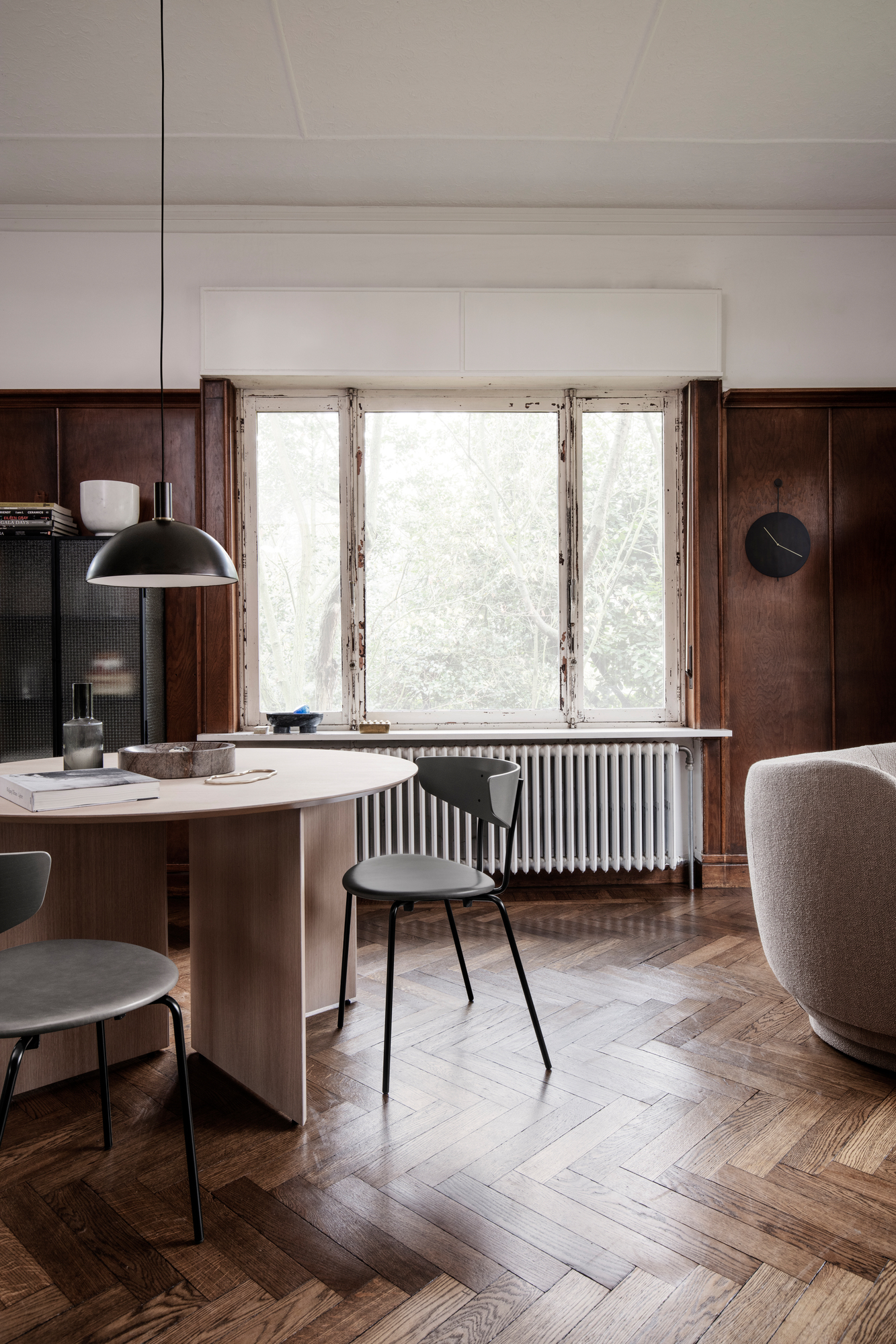 Carafe Ripple gris fumée Ferm Living OFFRE SPECIALE