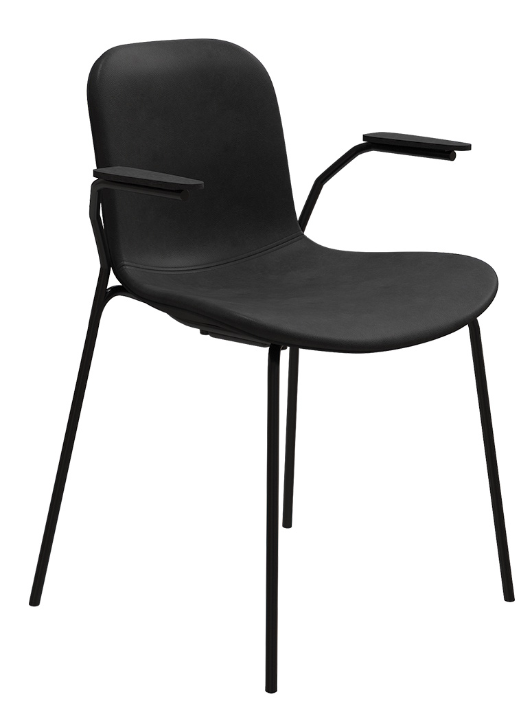 Langue Stack Armchair Chaise à accoudoirs Entièrement rembourrée NORR11