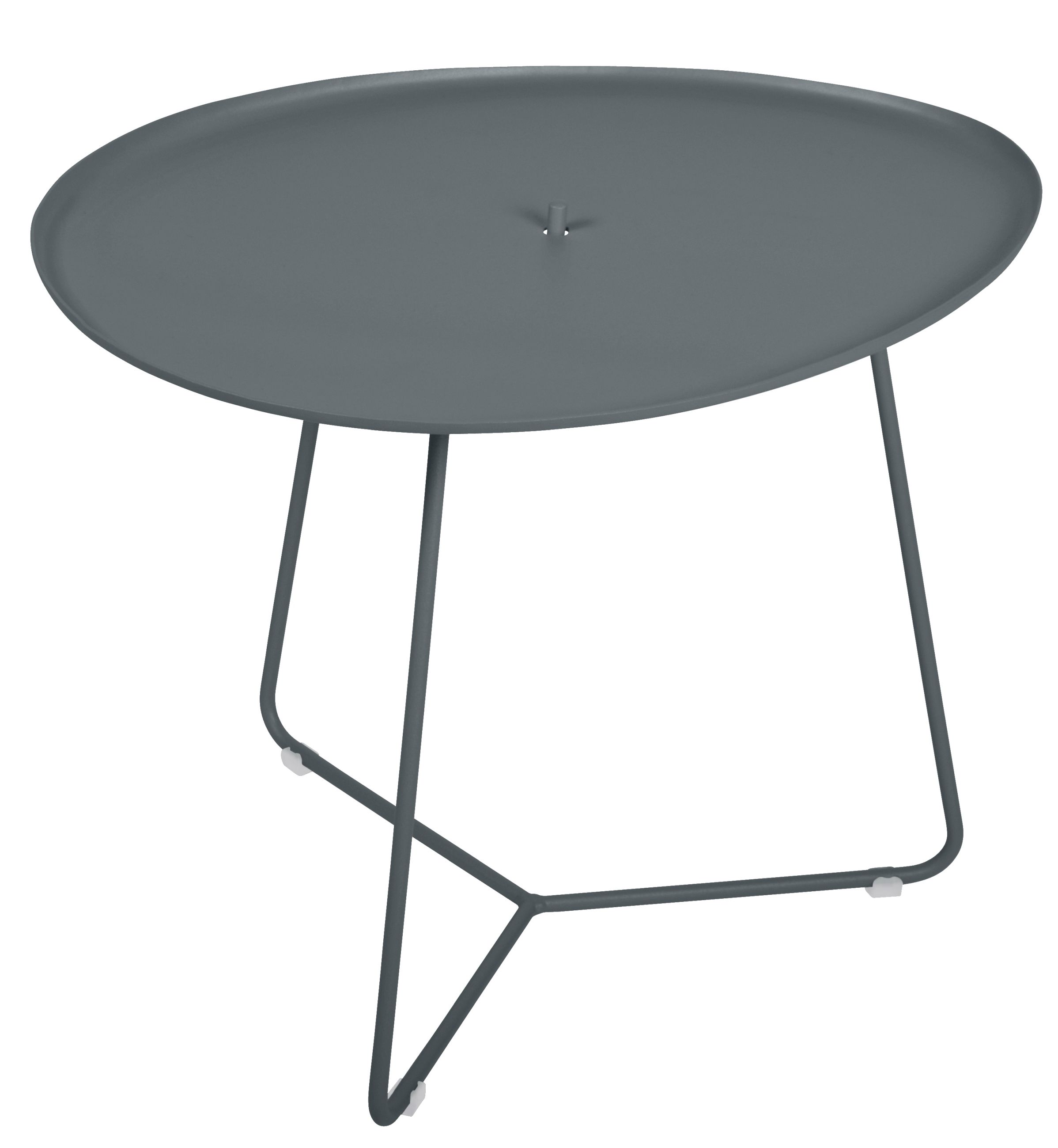 Cocotte petite de plein air table Fermob Gris orage