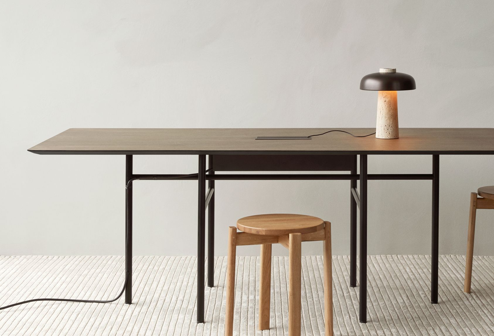 Reverse Lampe de table noir Audo Copenhagen