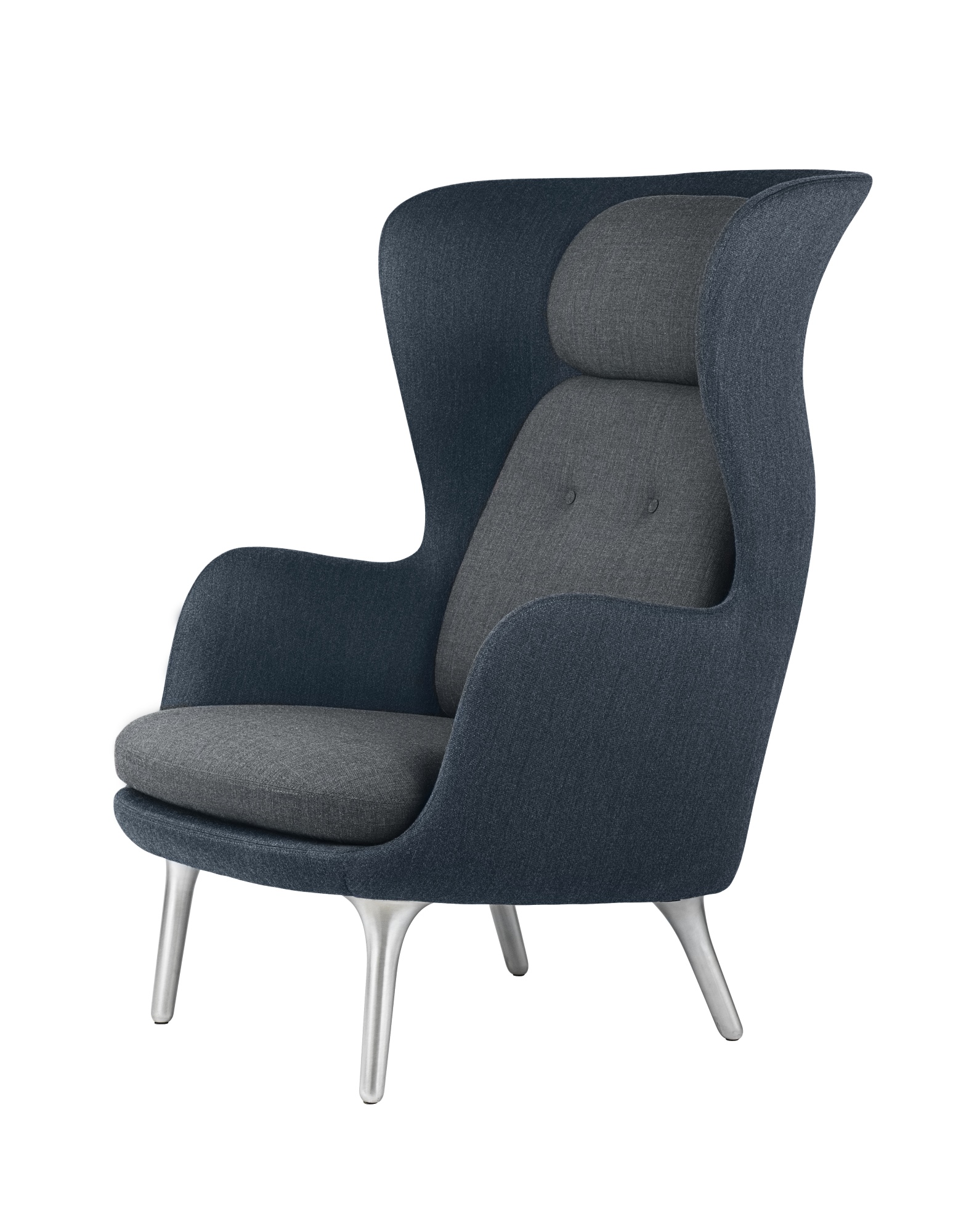Ro Fauteuil Aluminium Fritz Hansen