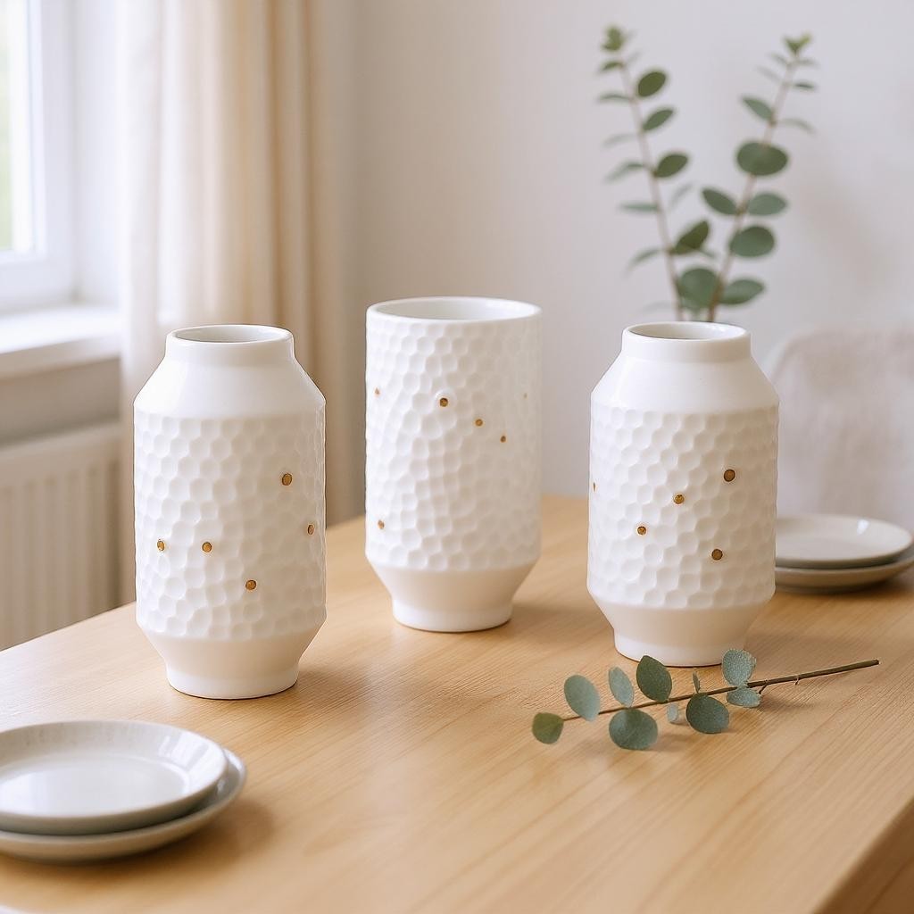 Images d'étoiles mini-vases set de 3 roues