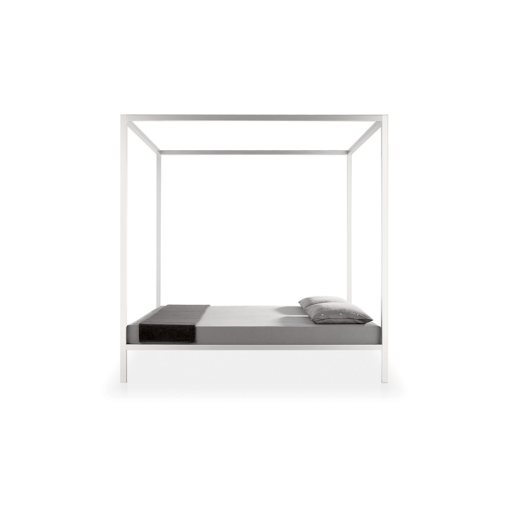 Aluminium Bed Lit à baldaquin MDF Italia