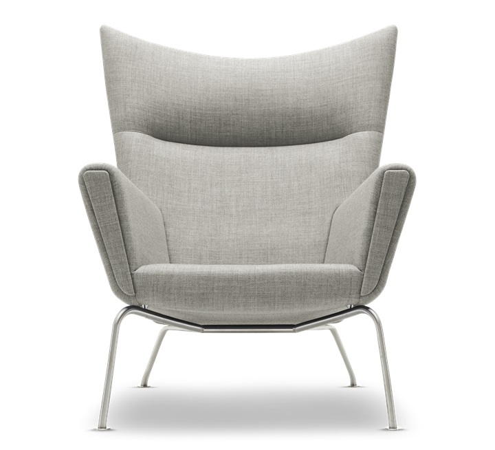 CH445 Wing chair fauteuil Carl Hansen & Søn Mood 1101