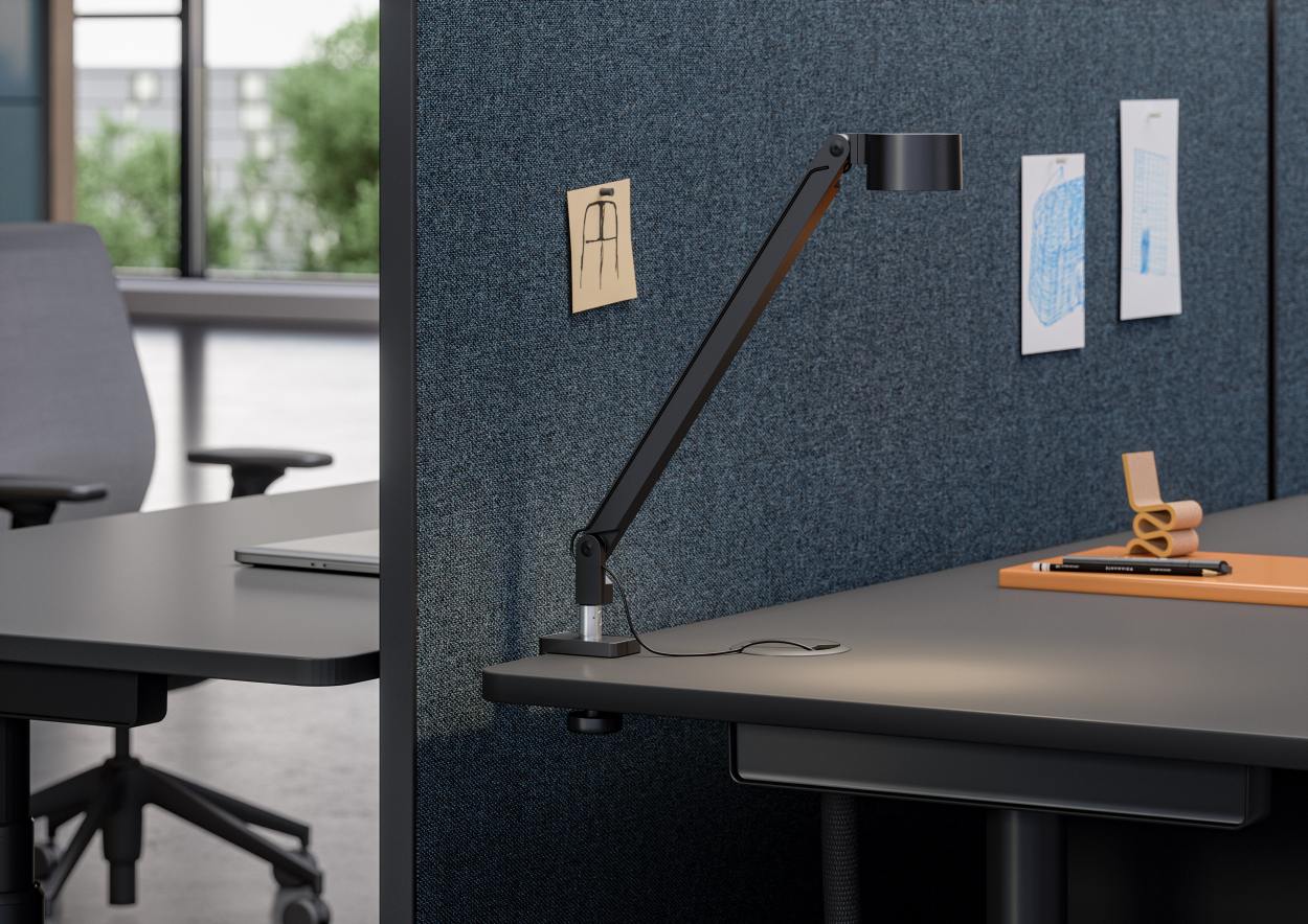 Tyde 2 Table assise et debout 160 cm Vitra