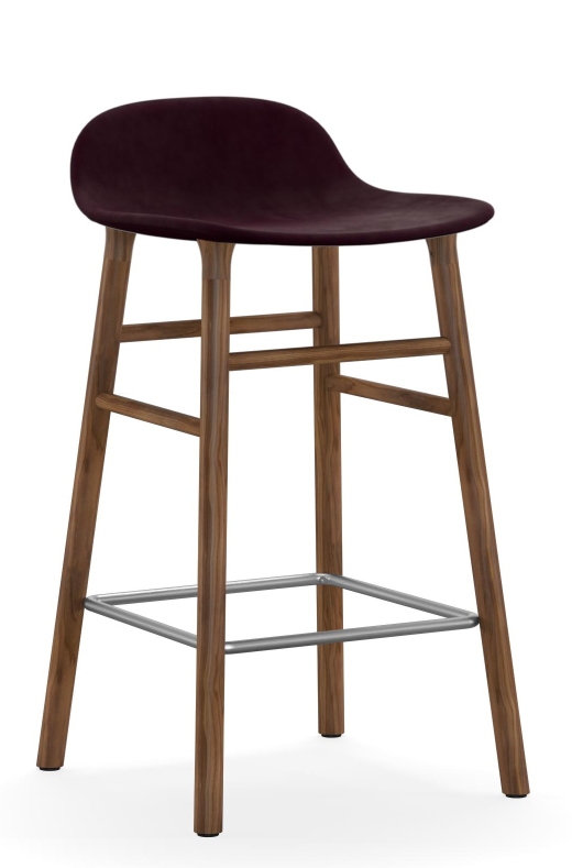 Form Barstool tabouret de bar H 65 cm Chêne Rembourré Normann Copenhagen