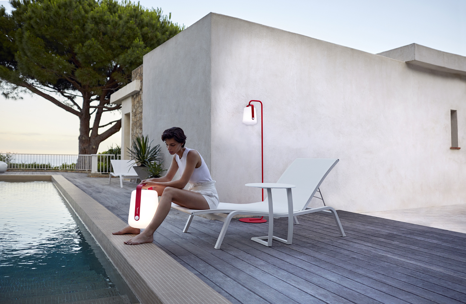 Alizé Outdoor Table basse décalée Fermob