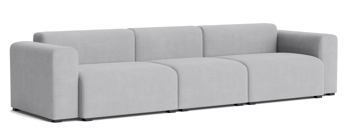 Canapé Mags 3 places Combination 1 Low Armrest Hay