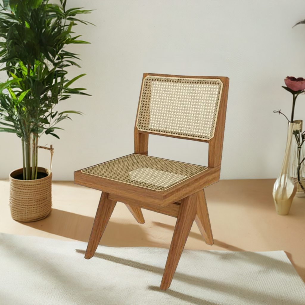 Capitol Complex Chair chaise TEAK NATURE Cassina OFFRE SPECIALE (4x pièce disponible)