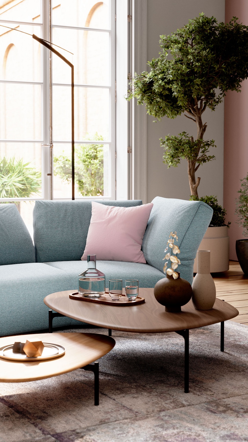 Molamisa Canapé indépendant 2 places Walter Knoll