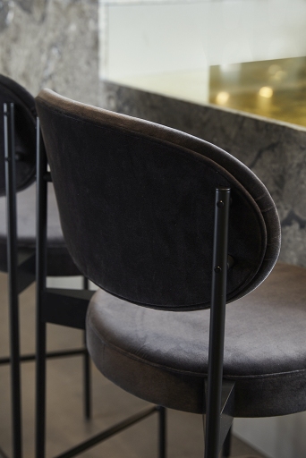 Series 430 Bar Stool Tabouret de bar 75 cm NOIR / REMIX 123 Verpan OFFRE SPECIALE