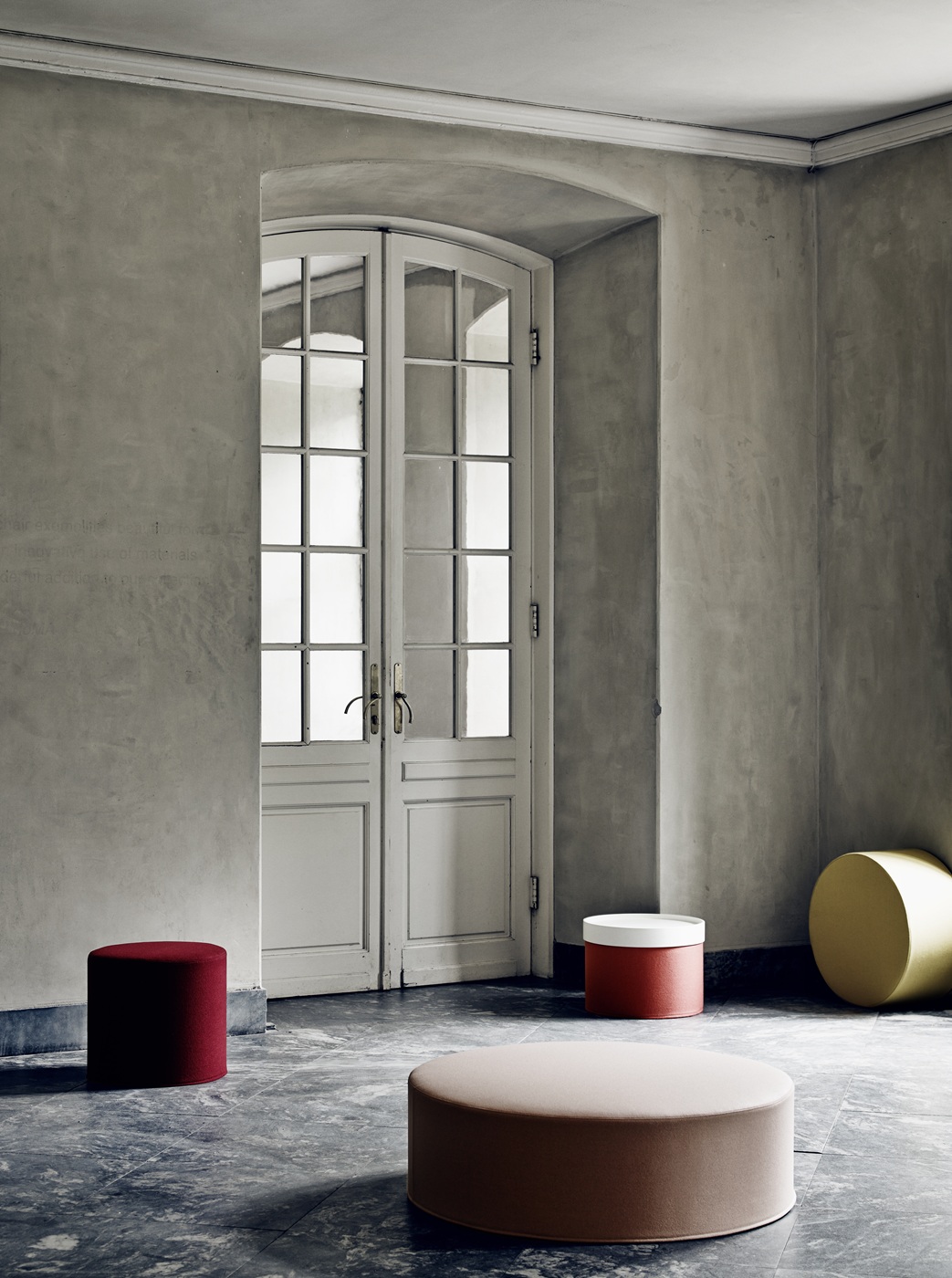 Drum tabouret/table d'appoint Softline