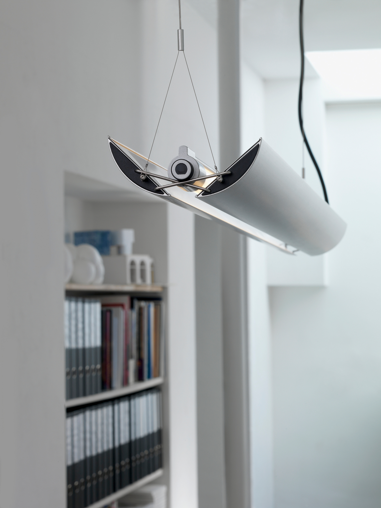 Updown 30 Lumière pendentif Belux Noir 3000K Dimmable