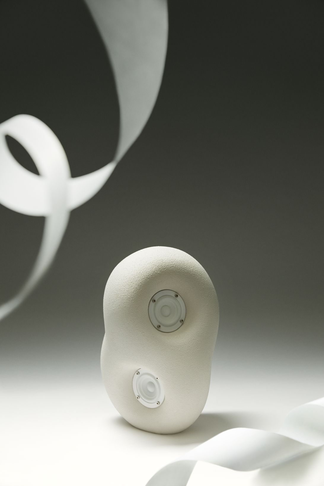 Sculpture acoustique Haut-parleur Transparent