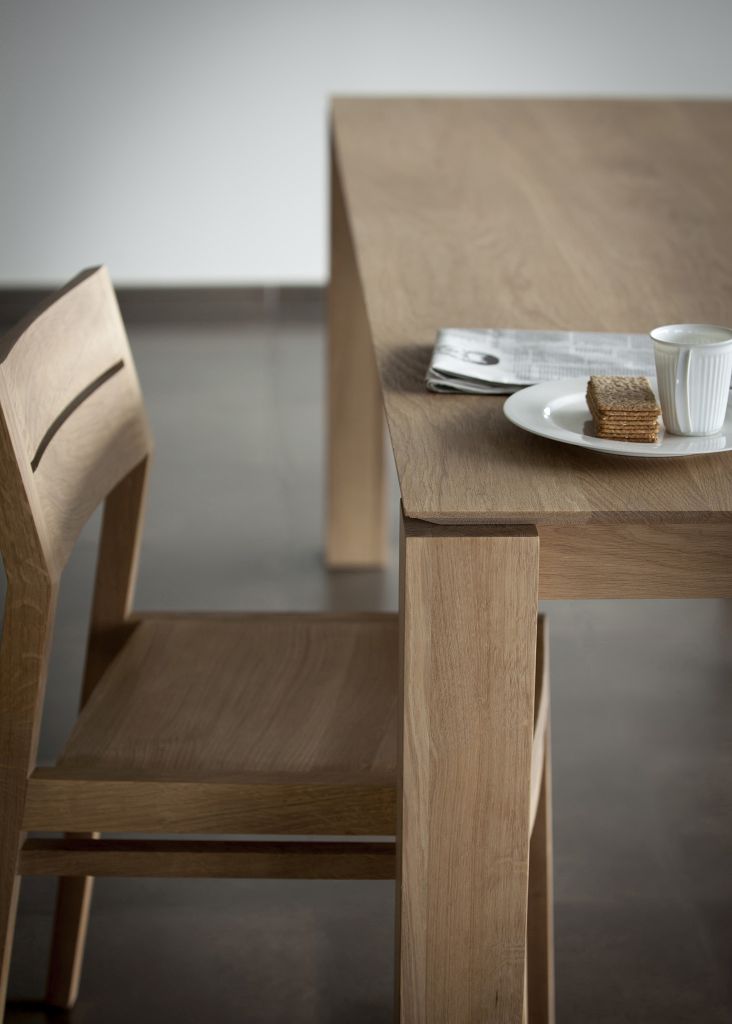 Slice table en chêne Ethnicraft