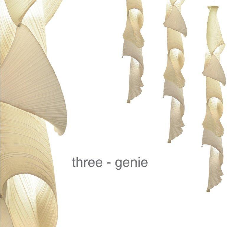 Three-Genie  Pendant luminaire Alexandra Tsoukala