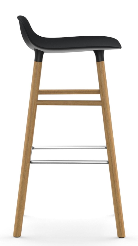 Form Barstool tabouret de bar H 75 cm Bois Normann Copenhagen