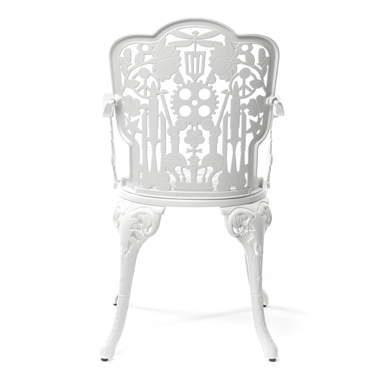 Industry Armchair Chaise avec accoudoirs Seletti