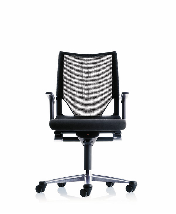 Modus Chaise pivotante 275/7 Dossier moyen, avec coussin d'assise de Wilkhahn