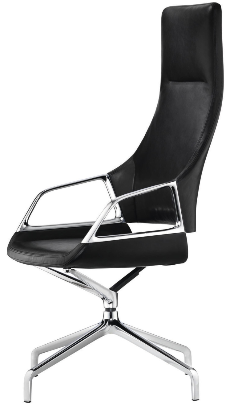 Graph Chaise de conférence à dossier haut 302/5 Wilkhahn 