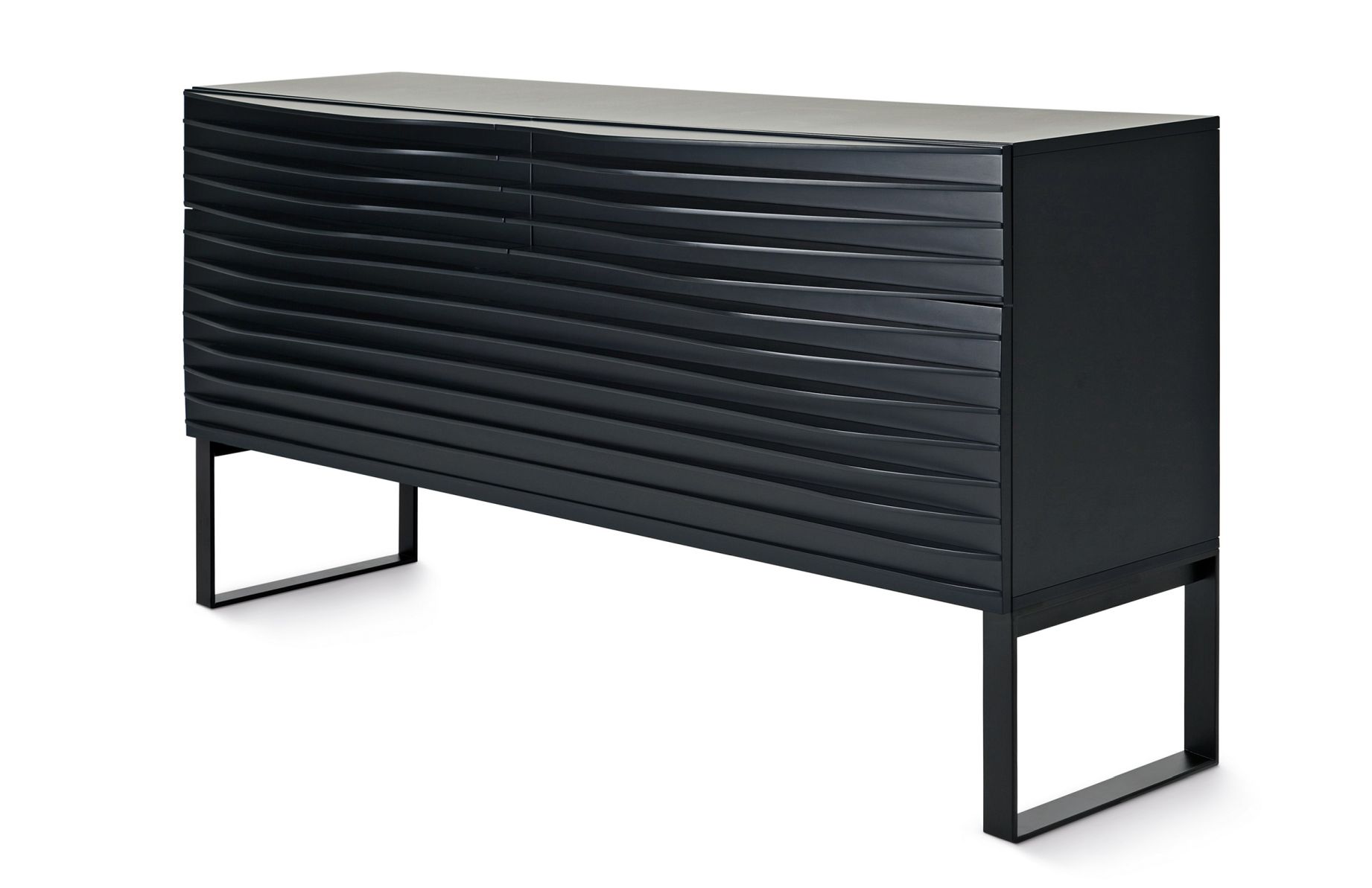 Tide Buffet Noir Pied noir Minimal Design L Casamania Horm