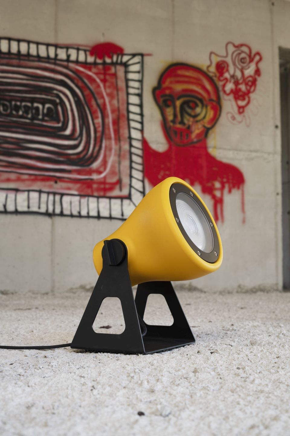 Mini Frog Outdoor Luminaire Jaune Martinelli Luce
