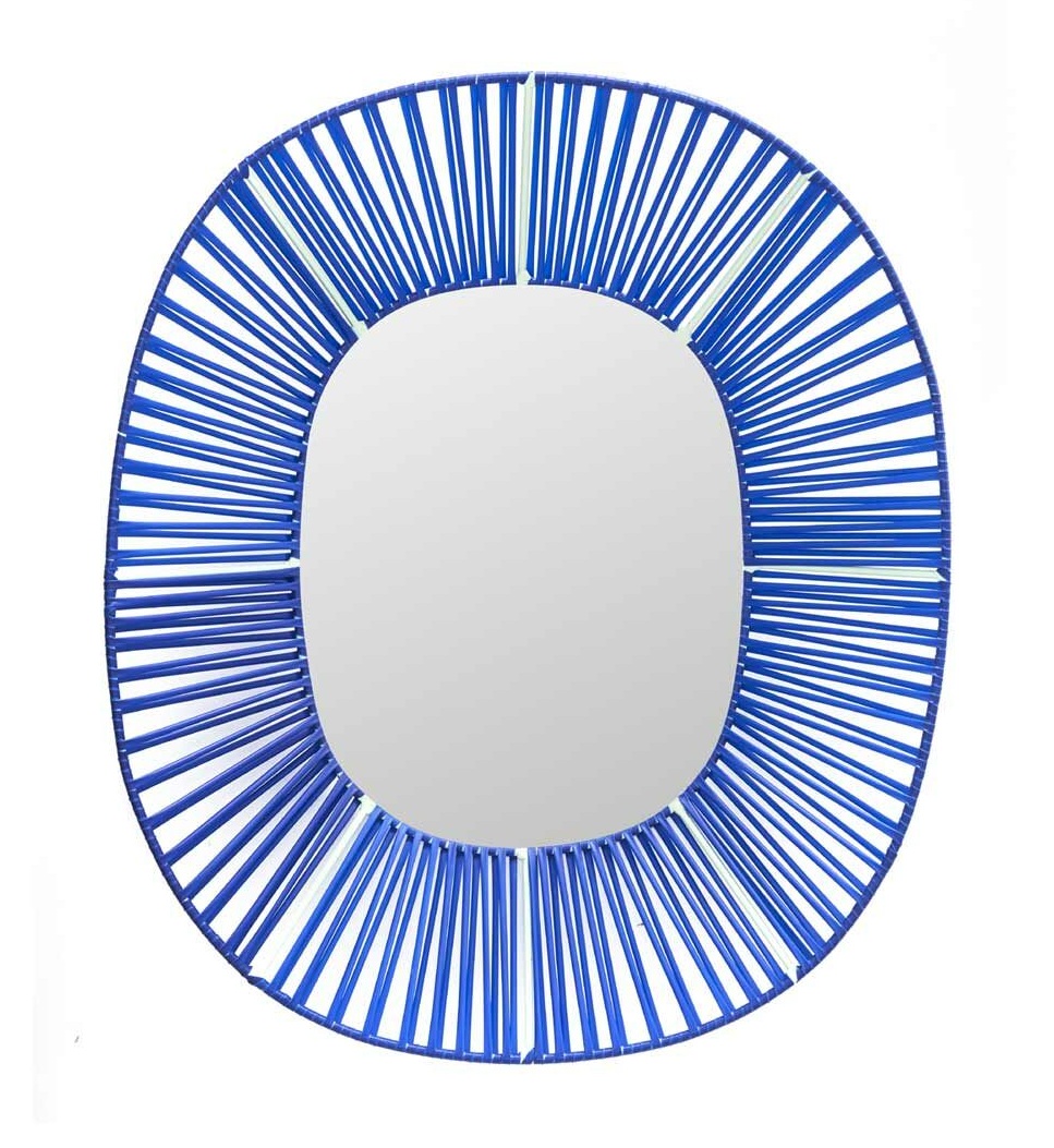 Cesta Big Wall Oval Mirror Miroir mural ovale ames 