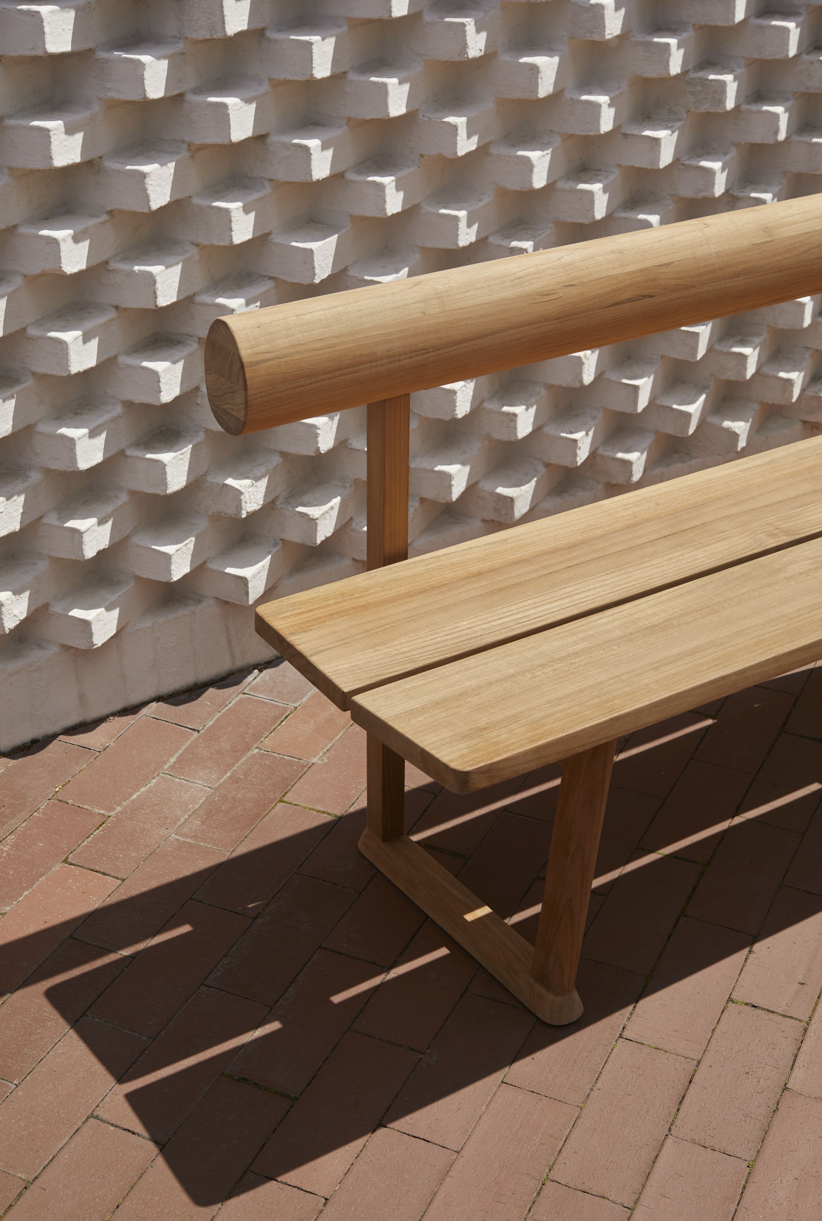 Banco Banc en teck pour l'extérieur Skagerak by Fritz Hansen