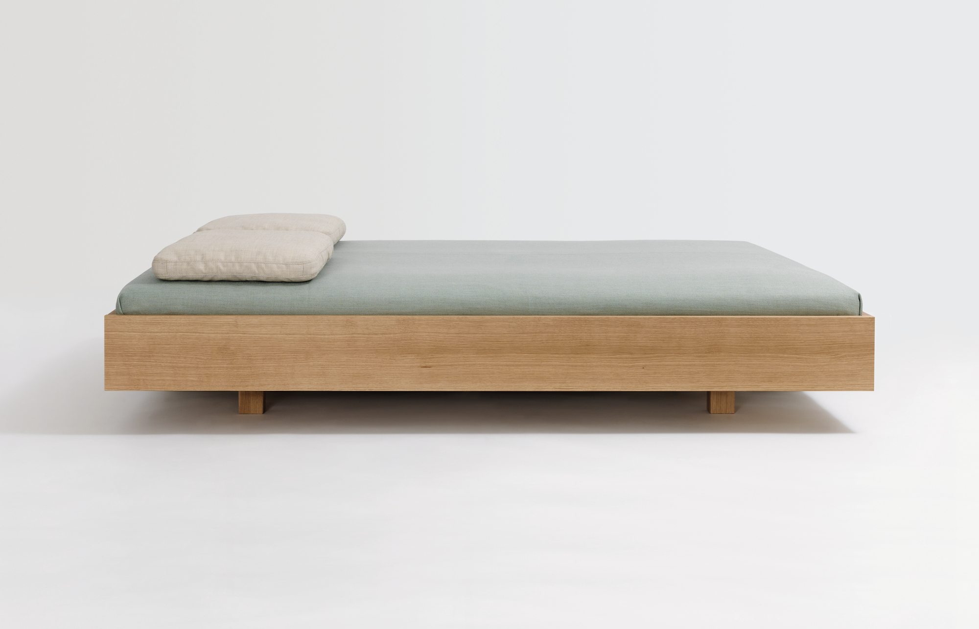 Simple 160 lits en bois chêne Zeitraum