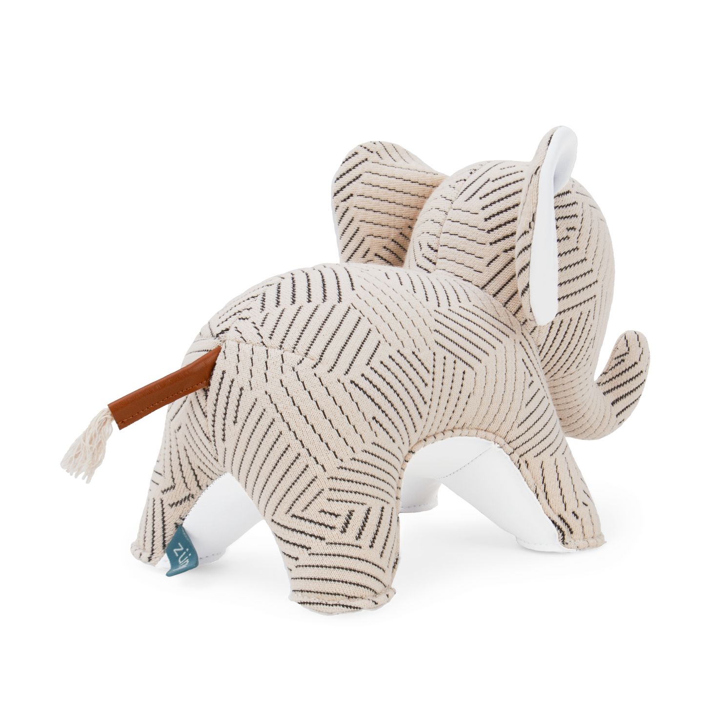 Serre-livres éléphant Abby Razzle Dazzle blanc Züny x KVADRAT