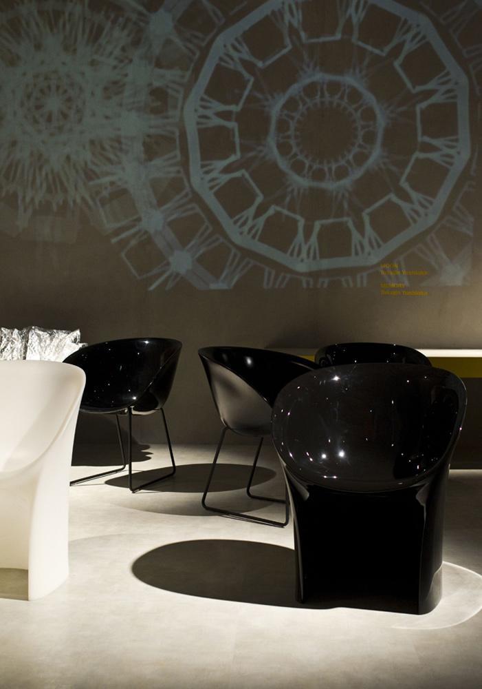 Moroso petit fauteuil Moon polyéthylène
