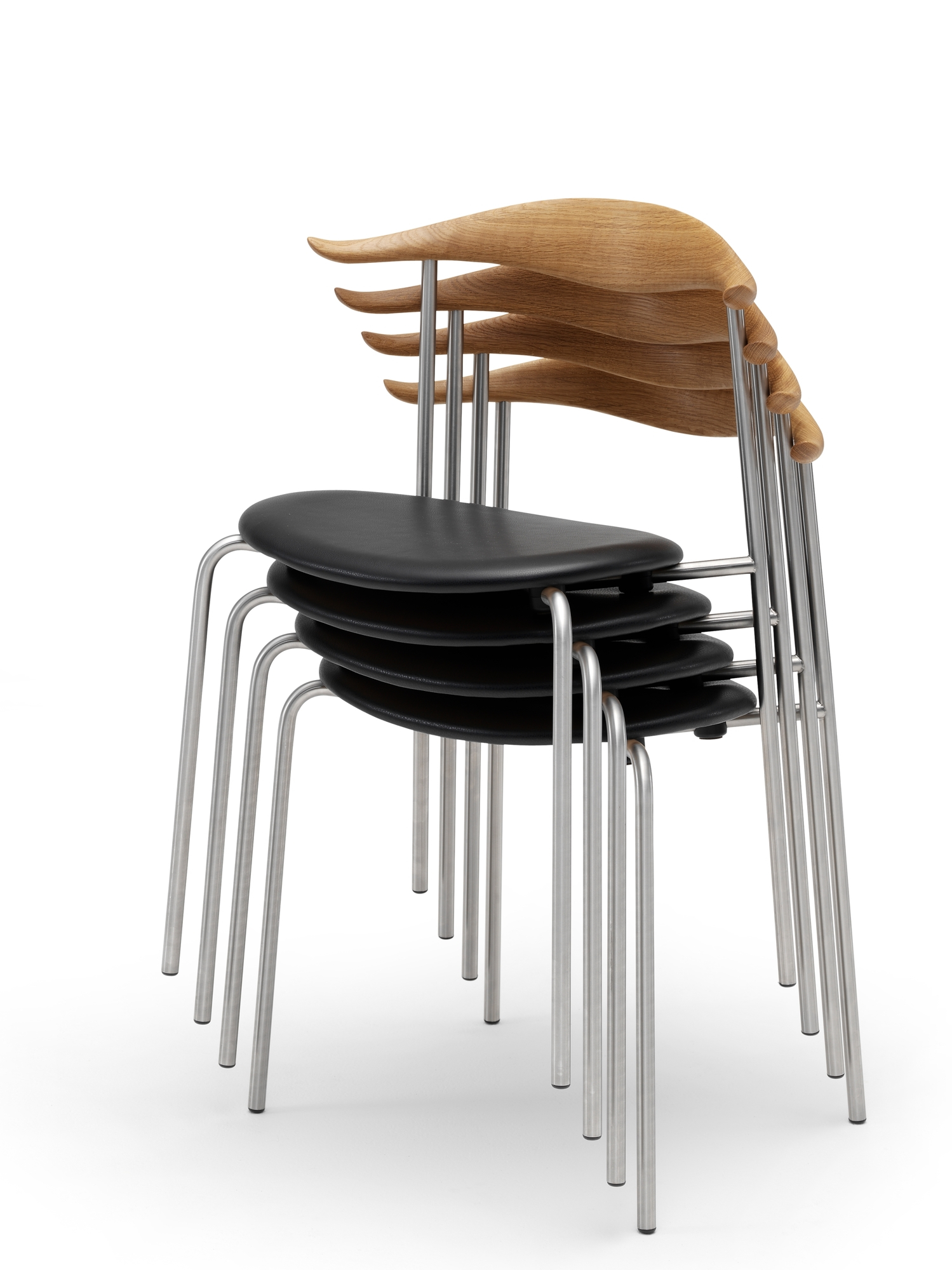 CH88P chaise rembourrée Carl Hansen & Søn