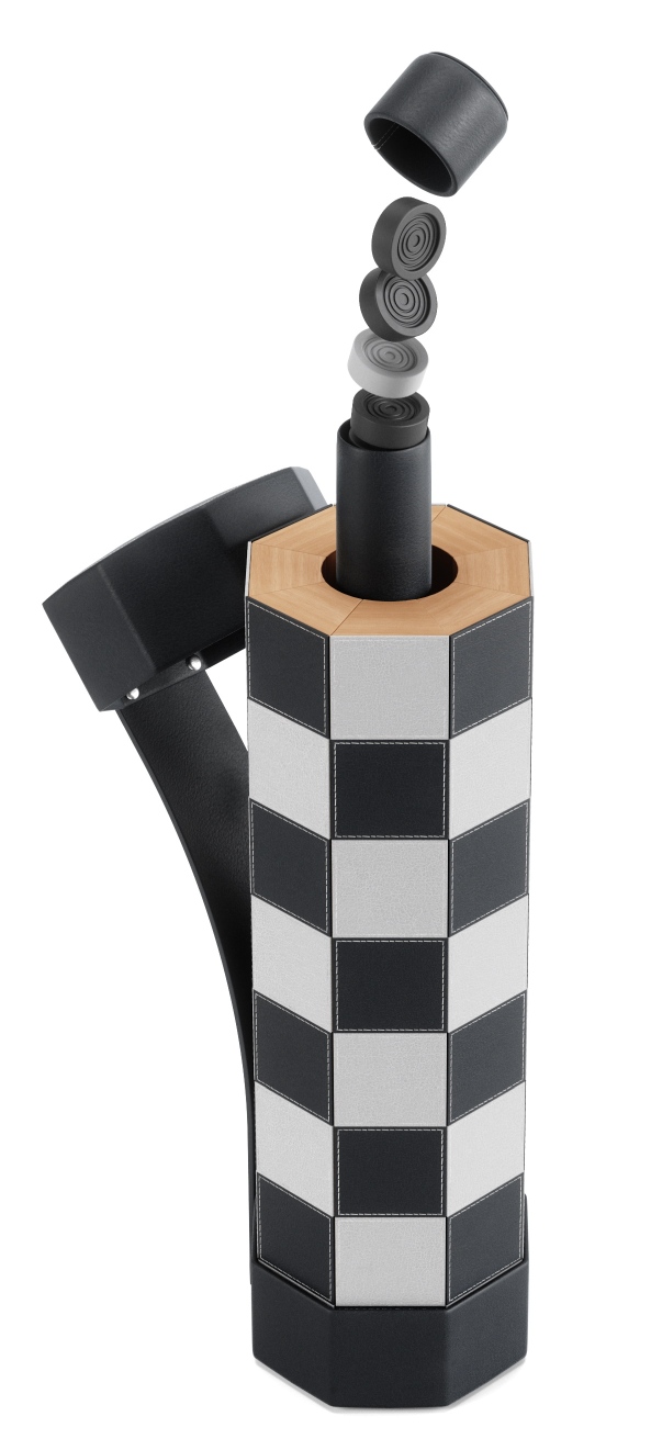 Rolz Chess / Checkers Ser Set mobile d'échecs et de dames Umbra OFFRE SPECIALE