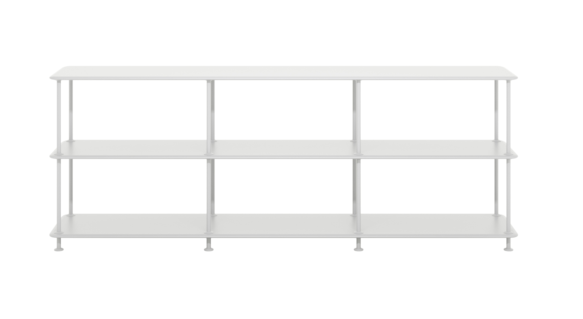 Montana Free Étagere B 203,4 x H 75,8 cm Nouveau blanc