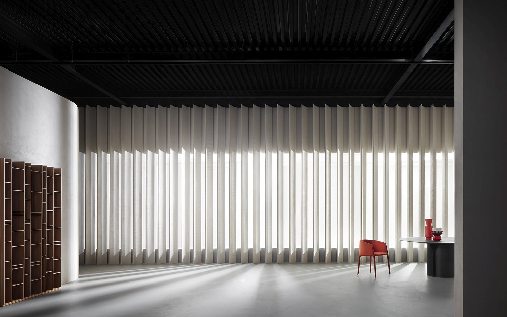 Random Wood Bookcase Bibliothèque 3C MDF Italia
