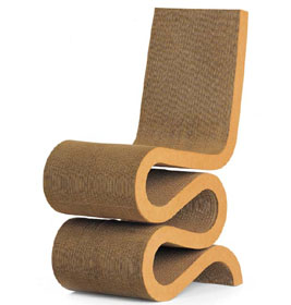 Wiggle Side Chair Chaise Vitra
