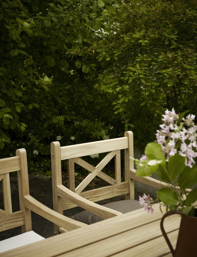 Skagen Chair Chaise d'Extérieur Skagerak by Fritz Hansen